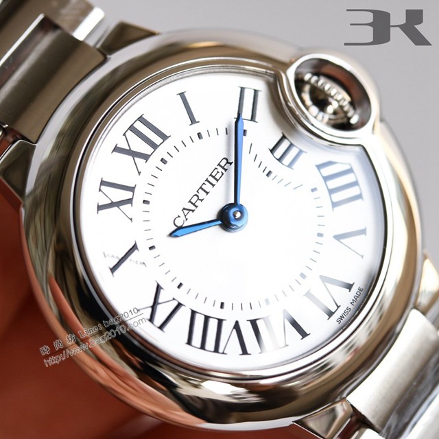 卡地亞專櫃爆款手錶 Cartier經典款藍氣球 卡地亞專櫃複刻女士腕表  gjs2214